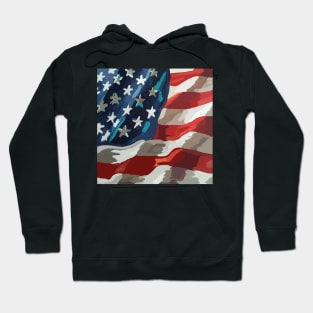 USA flag Hoodie